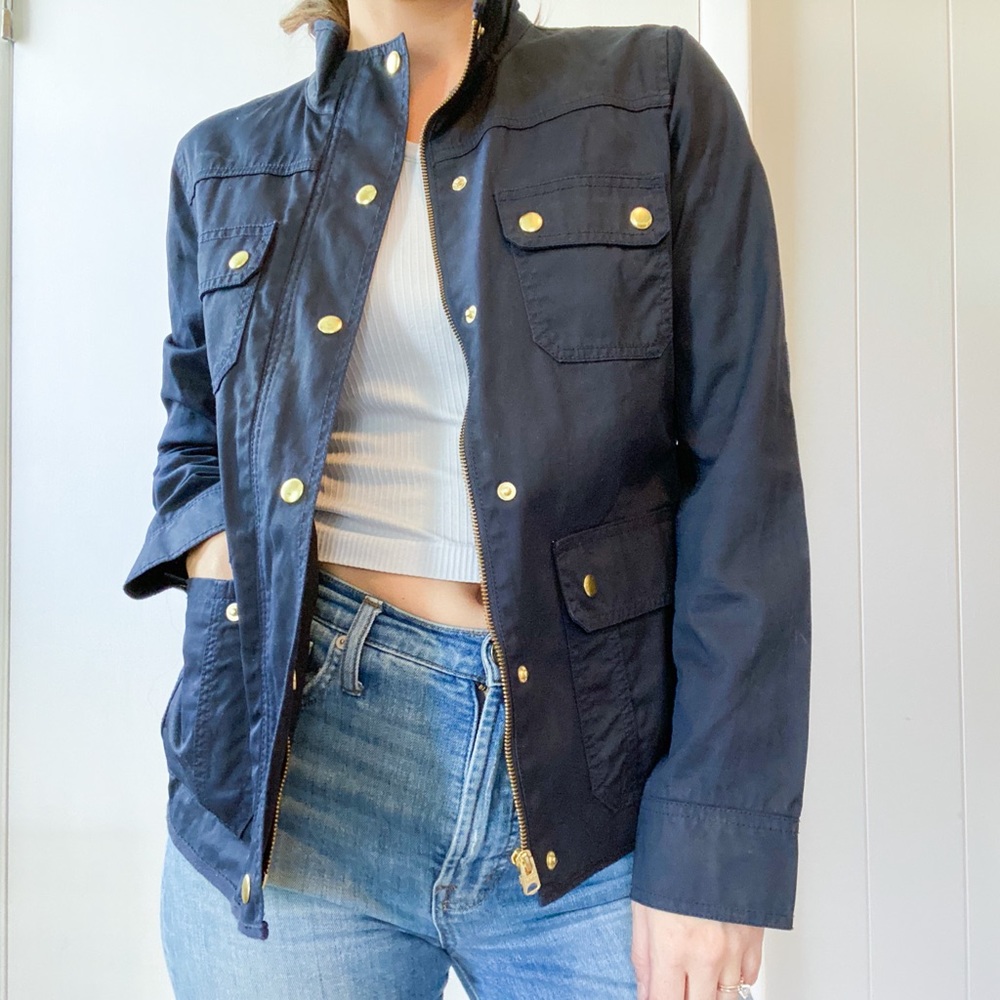 J.Crew Relaxed Boyfriend Field Jacket